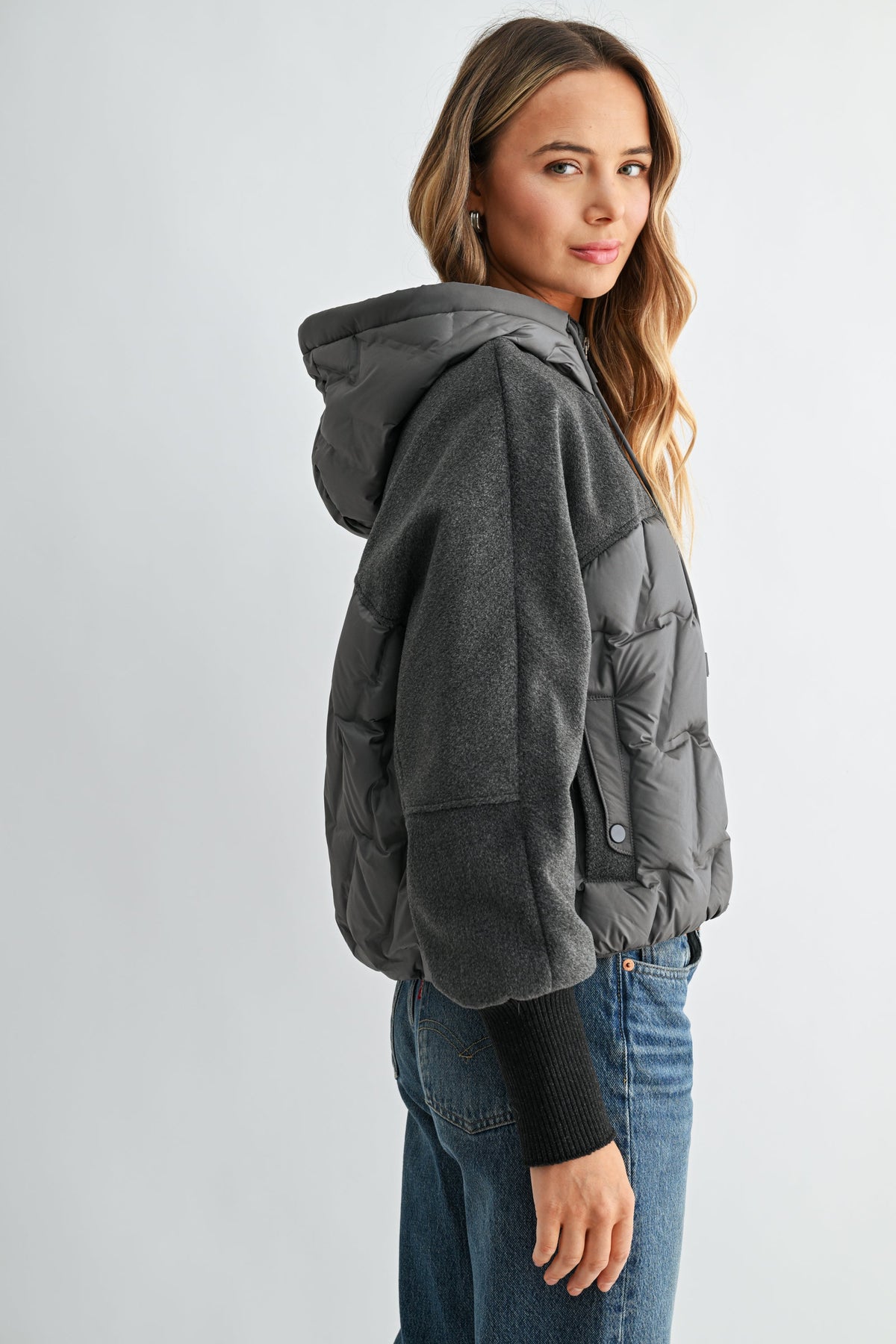 JOH Apparel Johan Goose Down Hooded Puffer Jacket