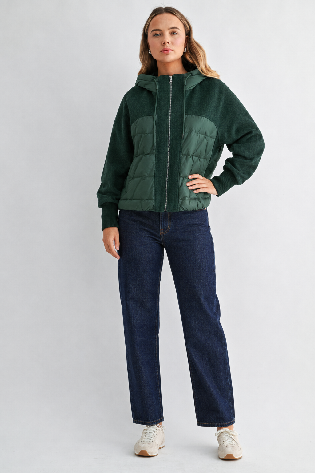 JOH Apparel Johan Goose Down Hooded Puffer Jacket