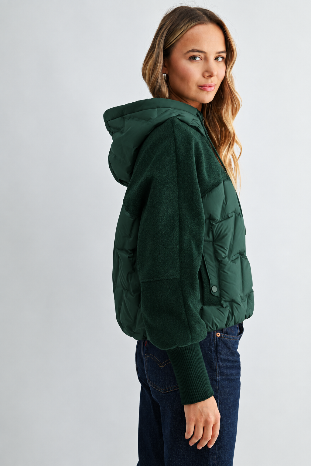 JOH Apparel Johan Goose Down Hooded Puffer Jacket