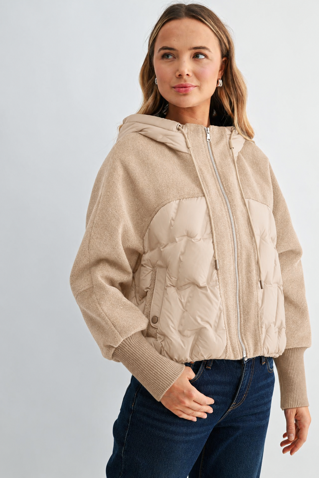 JOH Apparel Johan Goose Down Hooded Puffer Jacket
