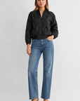 JOH Apparel Jovie Diamond Quilted Bomber Jacket