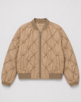 JOH Apparel Jovie Diamond Quilted Bomber Jacket