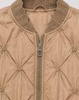 JOH Apparel Jovie Diamond Quilted Bomber Jacket