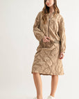 JOH Apparel Jovie Diamond Quilted Bomber Jacket