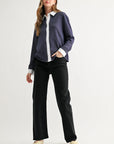 JOH Apparel Kevin Layered Look Collared Sweater Top