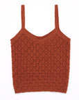 Lilou Crochet Knit Tank