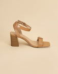 TREATY-S Buckle Sandal Heel