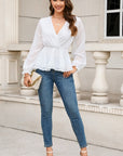 Sheer Empire Waist Blouse - Online Only