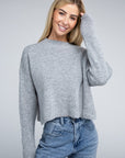 Mock Neck Pullover