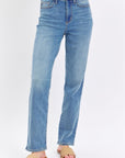 Judy Blue Full Size High Waist Straight Jeans