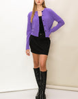 HYFVE Chic Button-Front Cardigan Sweater