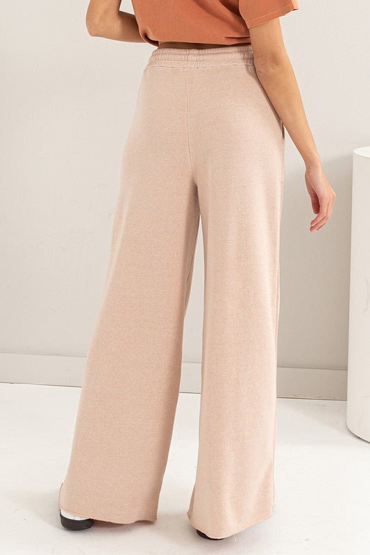 HYFVE High Rise Wide Leg Drawstring Pants