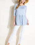 e Luna PLUS Pin Stripe Tunic