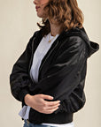 Reversible All Weather Fur Lined Bomber Jacket