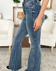 Judy Blue Full Size High Waist Tummy Control Flare Jeans