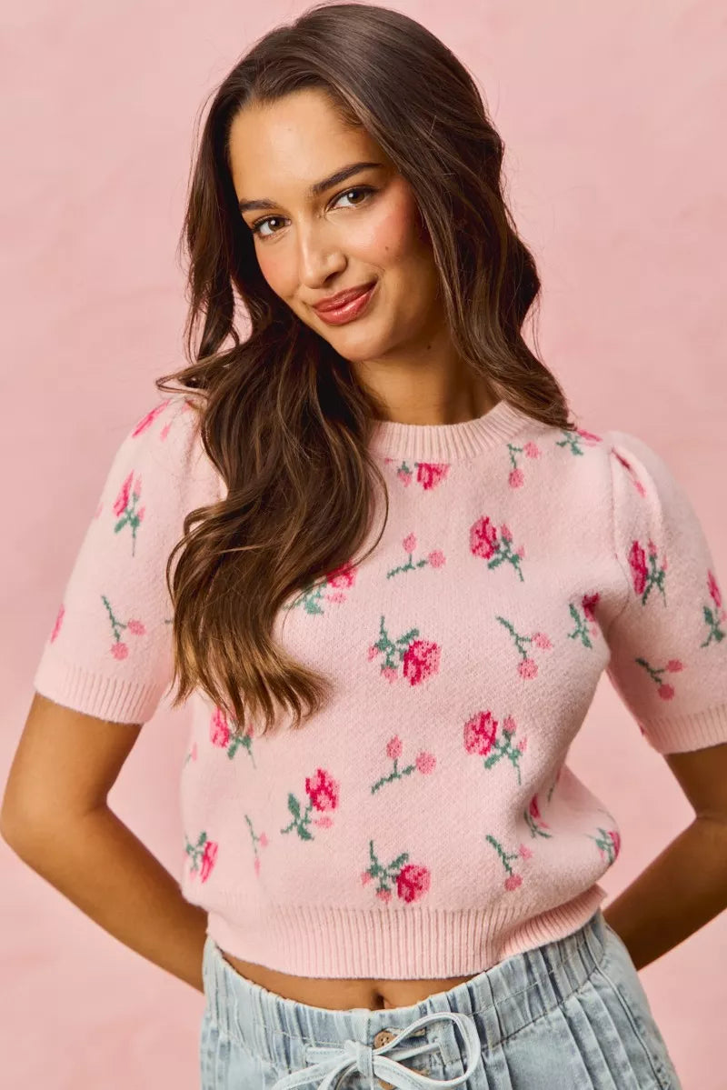 Christmas Tree Top and Shorts Pajama Set