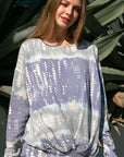 e Luna PLUS Bamboo Tie Dye Sweatshirt