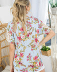 e Luna PLUS Floral Boxy Top