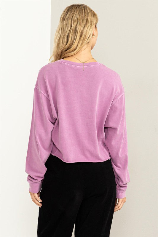 HYFVE Chic Take Long Sleeve Sweatshirt