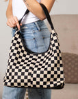 Celine Mixed Media Hobo Bag