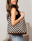 Celine Mixed Media Hobo Bag