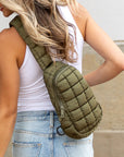 Skyler Quilted Puffer Sling