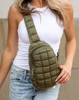 Skyler Quilted Puffer Sling