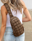 Skyler Quilted Puffer Sling