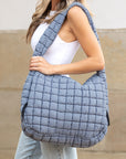 Taylor Quilted Puffer Tote