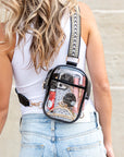 Noelle Clear Stadium Sling