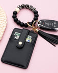 Silicone Key Ring Wallet Bracelet