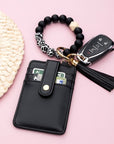 Silicone Key Ring Wallet Bracelet