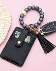 Silicone Key Ring Wallet Bracelet