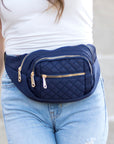 Quilted Sling/Belt Bag