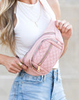 Quilted Sling/Belt Bag