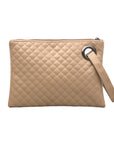 Quilted Wristlet Clutch