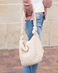 Boucle Sherpa Messenger Bag