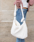 Boucle Sherpa Messenger Bag