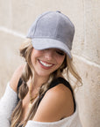 Corduroy Boyfriend Ball Cap