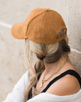 Suede Boyfriend Ball Cap