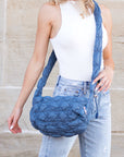 Indy Convertible Quilted Puffer Crossbody