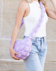 Indy Convertible Quilted Puffer Crossbody