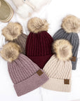 C.C® Honeycomb Pom Beanie