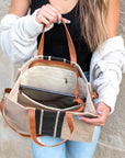 Canvas Stripe Tote
