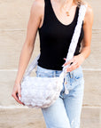 Indy Convertible Quilted Puffer Crossbody