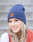 C.C® Heathered Boyfriend Beanie