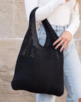 Soft Knit Hobo Shoulder Bag
