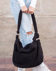 Boucle Sherpa Messenger Bag