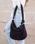 Boucle Sherpa Messenger Bag
