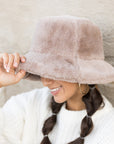 Plush Fur Bucket Hat